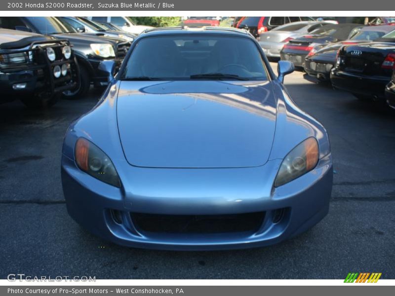 Suzuka Blue Metallic / Blue 2002 Honda S2000 Roadster