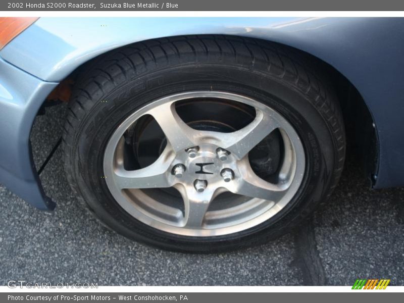 Suzuka Blue Metallic / Blue 2002 Honda S2000 Roadster