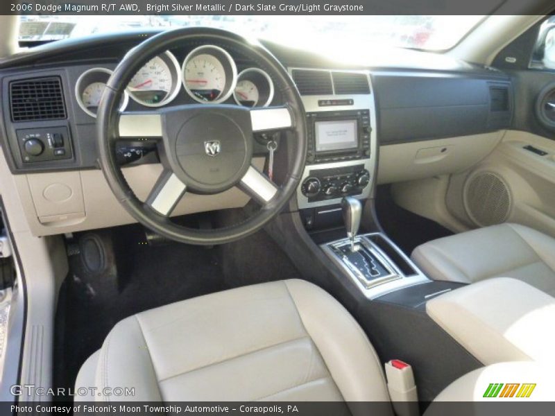 Bright Silver Metallic / Dark Slate Gray/Light Graystone 2006 Dodge Magnum R/T AWD