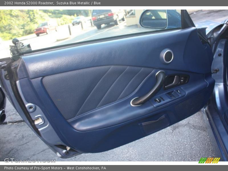 Suzuka Blue Metallic / Blue 2002 Honda S2000 Roadster