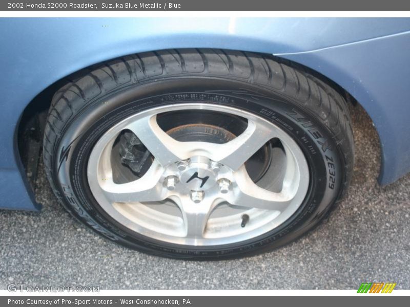 Suzuka Blue Metallic / Blue 2002 Honda S2000 Roadster