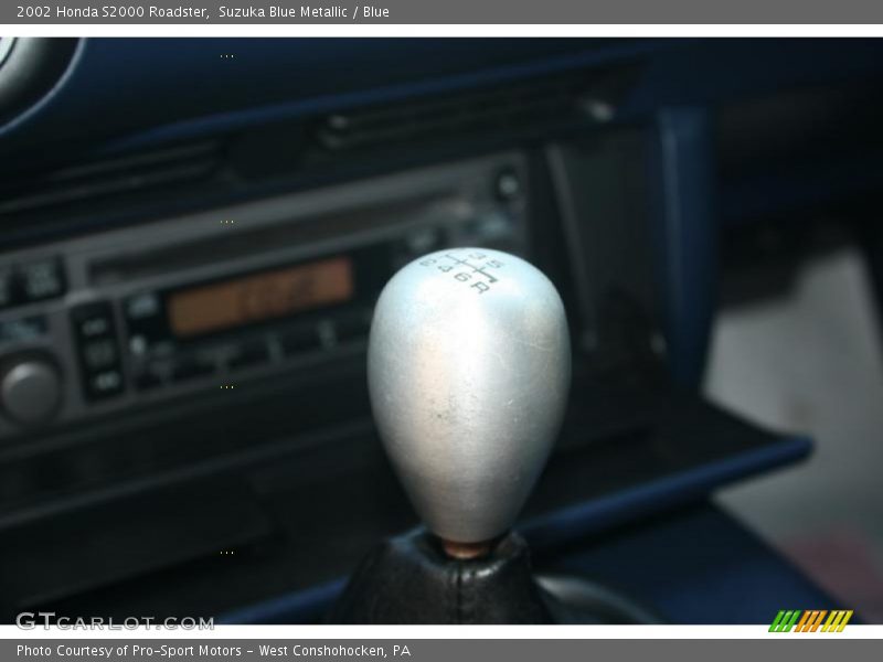 Suzuka Blue Metallic / Blue 2002 Honda S2000 Roadster