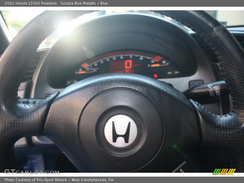 Suzuka Blue Metallic / Blue 2002 Honda S2000 Roadster