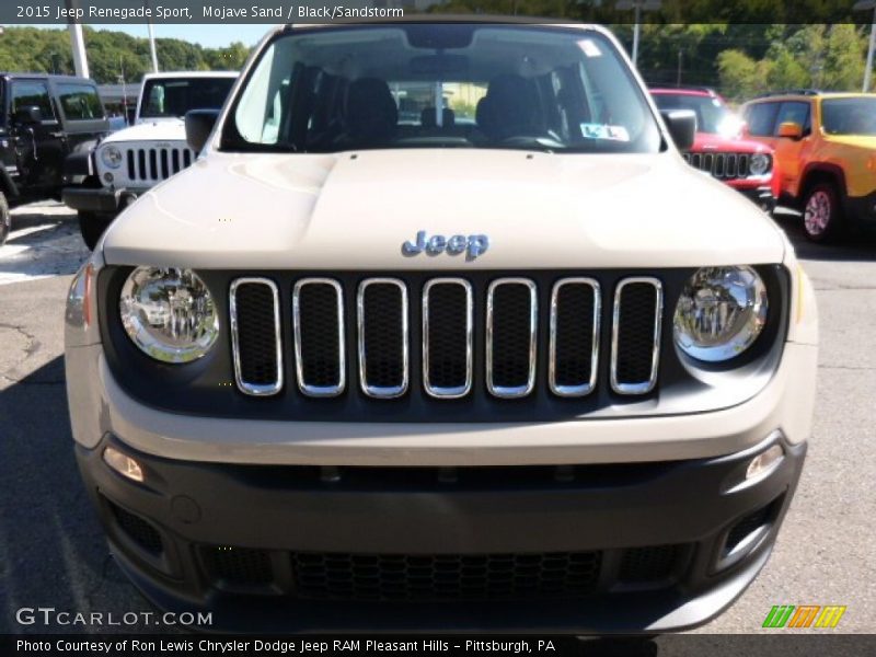 Mojave Sand / Black/Sandstorm 2015 Jeep Renegade Sport