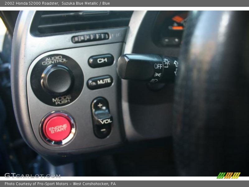 Suzuka Blue Metallic / Blue 2002 Honda S2000 Roadster