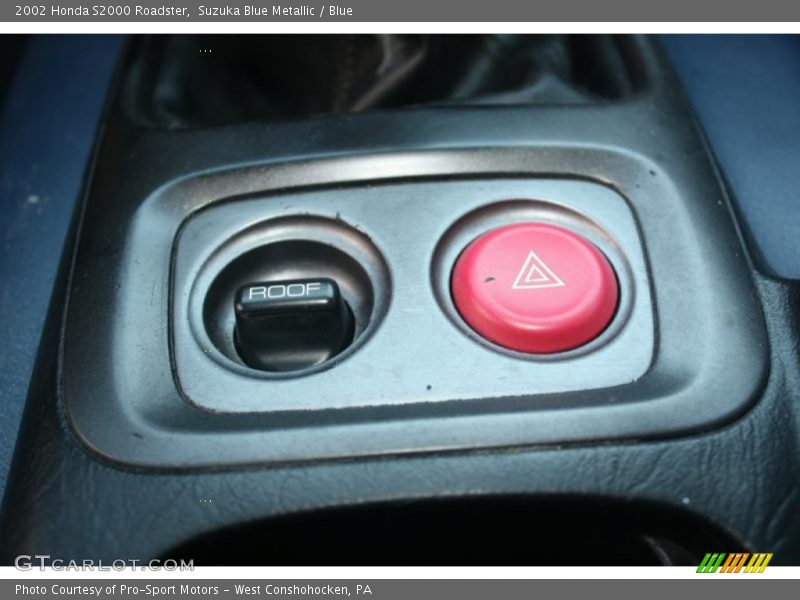 Suzuka Blue Metallic / Blue 2002 Honda S2000 Roadster