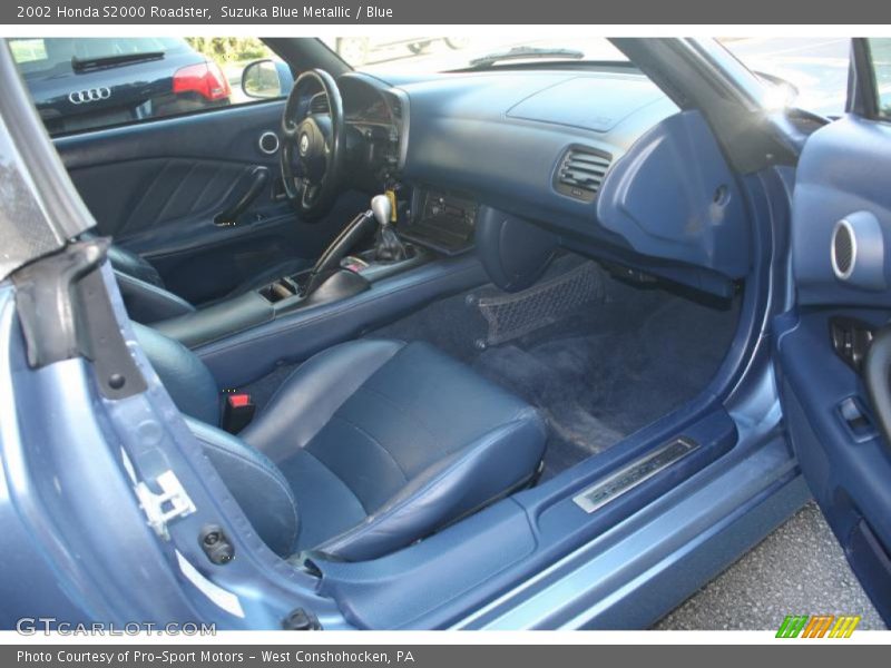 Suzuka Blue Metallic / Blue 2002 Honda S2000 Roadster