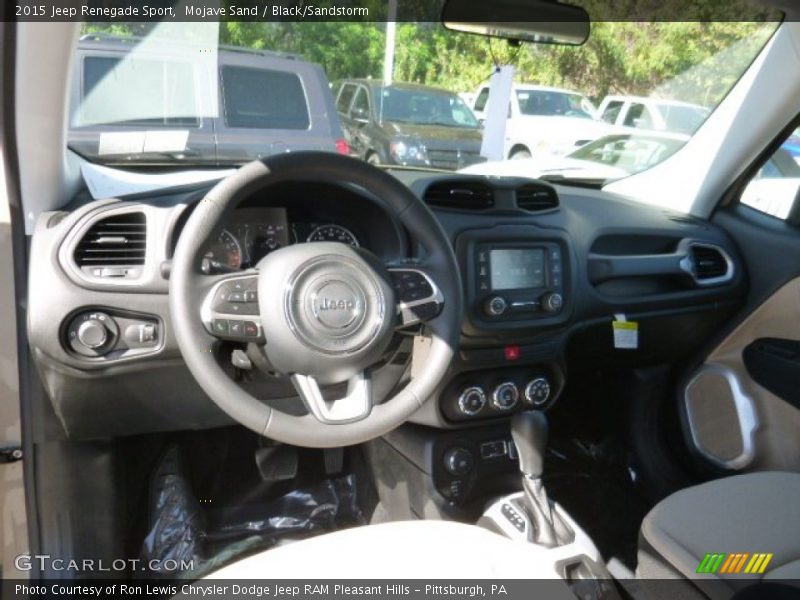 Mojave Sand / Black/Sandstorm 2015 Jeep Renegade Sport