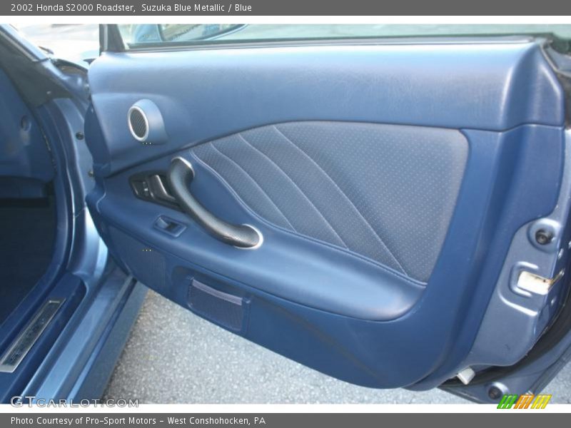Suzuka Blue Metallic / Blue 2002 Honda S2000 Roadster
