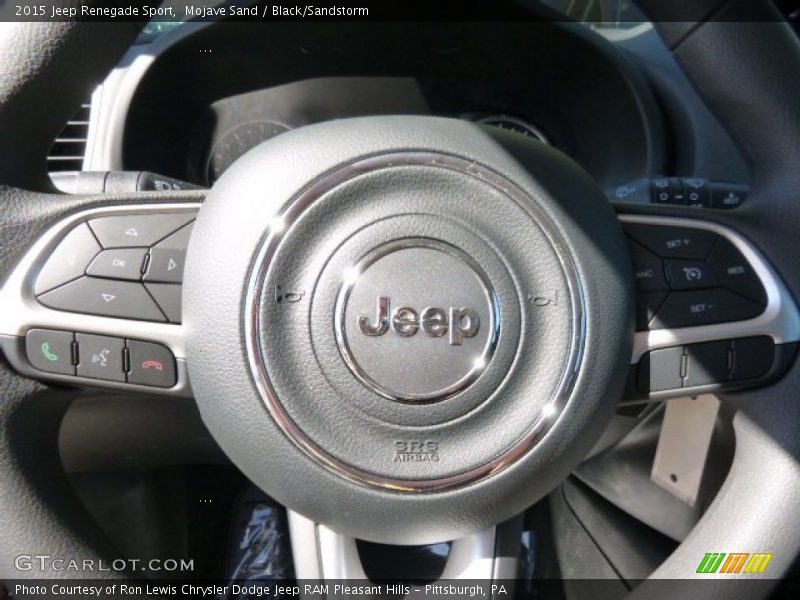 Mojave Sand / Black/Sandstorm 2015 Jeep Renegade Sport