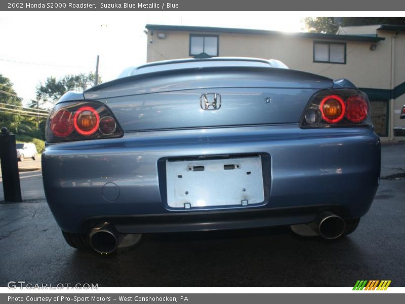 Suzuka Blue Metallic / Blue 2002 Honda S2000 Roadster