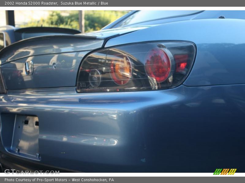 Suzuka Blue Metallic / Blue 2002 Honda S2000 Roadster
