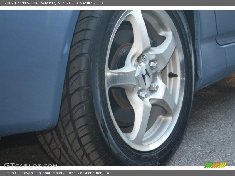 Suzuka Blue Metallic / Blue 2002 Honda S2000 Roadster