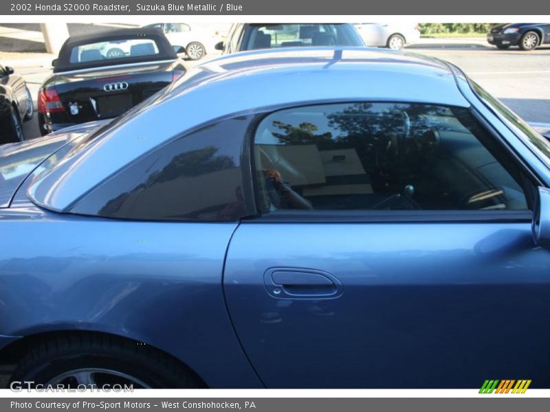 Suzuka Blue Metallic / Blue 2002 Honda S2000 Roadster