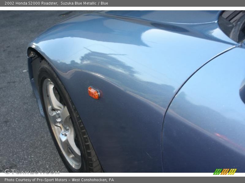 Suzuka Blue Metallic / Blue 2002 Honda S2000 Roadster