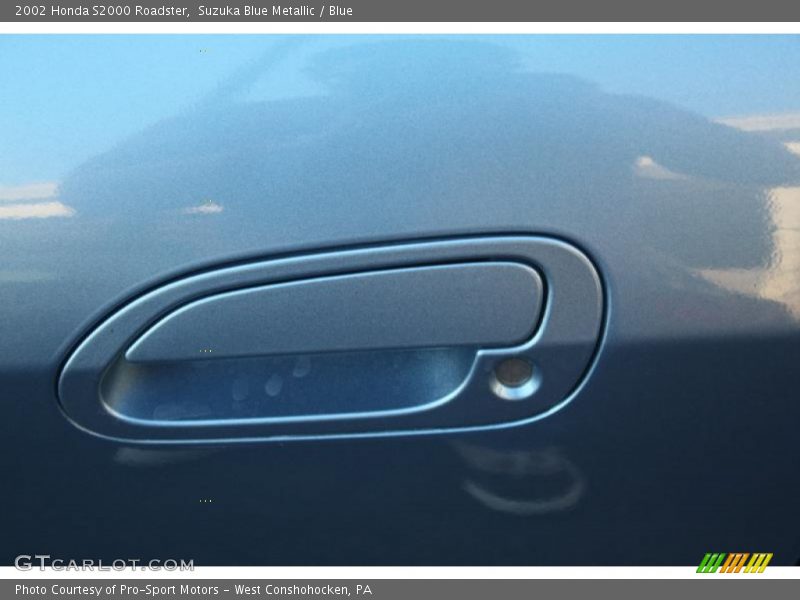 Suzuka Blue Metallic / Blue 2002 Honda S2000 Roadster
