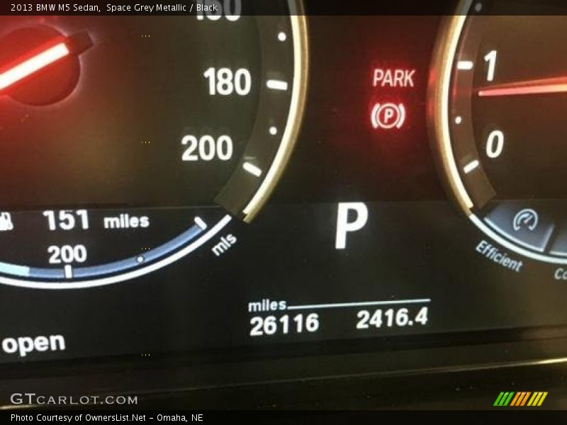 Space Grey Metallic / Black 2013 BMW M5 Sedan