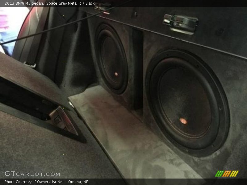 Space Grey Metallic / Black 2013 BMW M5 Sedan