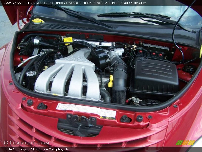 Inferno Red Crystal Pearl / Dark Slate Gray 2005 Chrysler PT Cruiser Touring Turbo Convertible