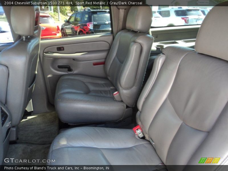 Sport Red Metallic / Gray/Dark Charcoal 2004 Chevrolet Suburban 1500 Z71 4x4