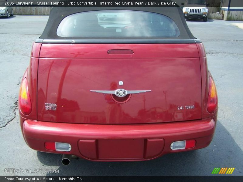 Inferno Red Crystal Pearl / Dark Slate Gray 2005 Chrysler PT Cruiser Touring Turbo Convertible