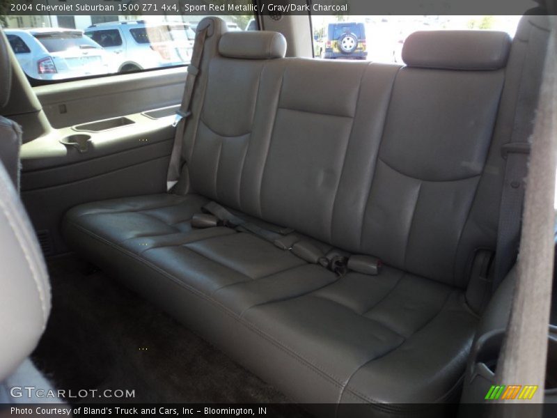 Sport Red Metallic / Gray/Dark Charcoal 2004 Chevrolet Suburban 1500 Z71 4x4