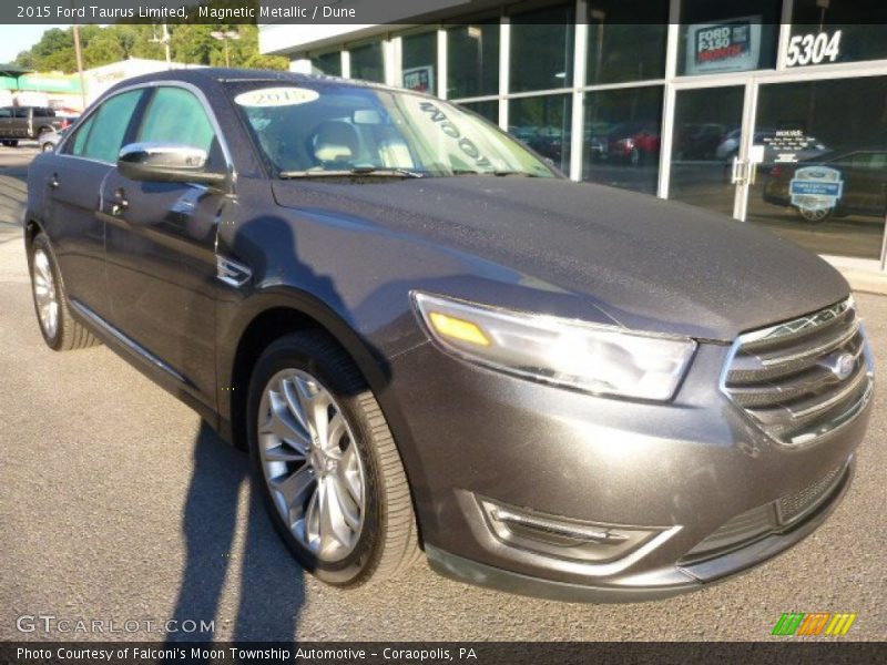 Magnetic Metallic / Dune 2015 Ford Taurus Limited