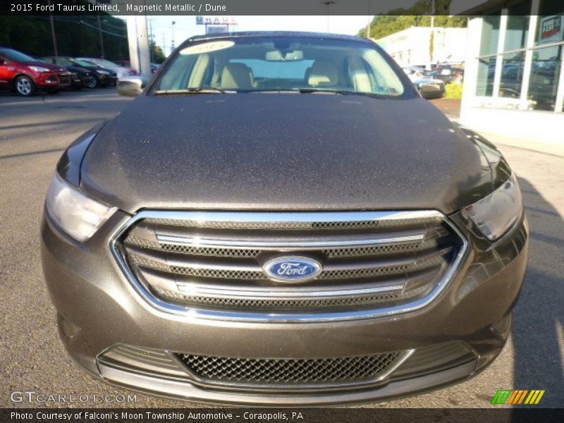 Magnetic Metallic / Dune 2015 Ford Taurus Limited