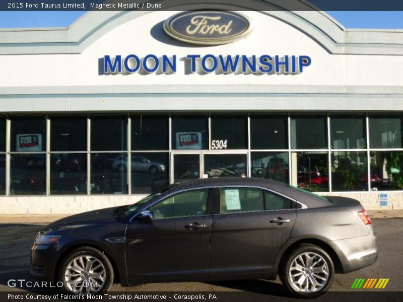 Magnetic Metallic / Dune 2015 Ford Taurus Limited