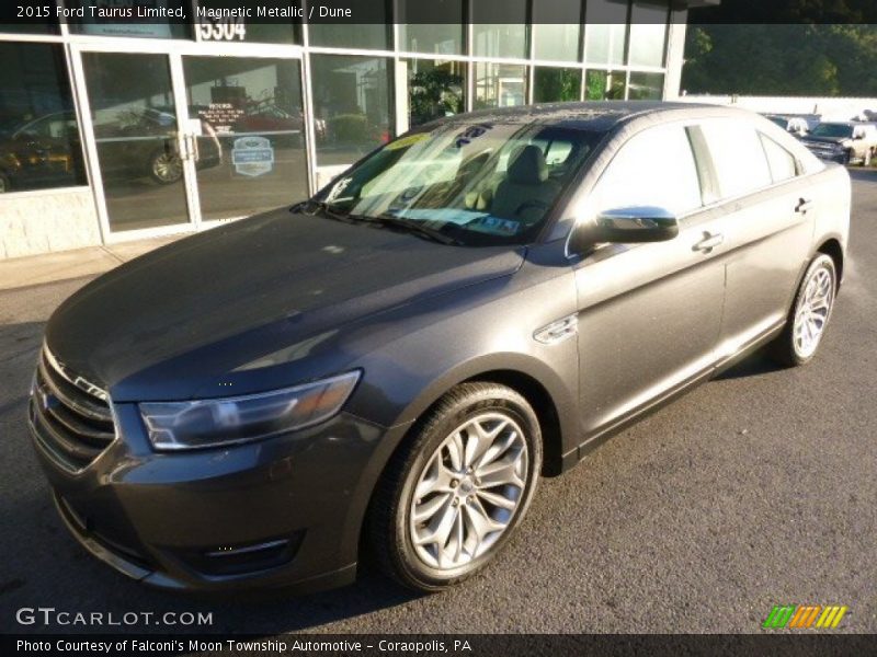 Magnetic Metallic / Dune 2015 Ford Taurus Limited