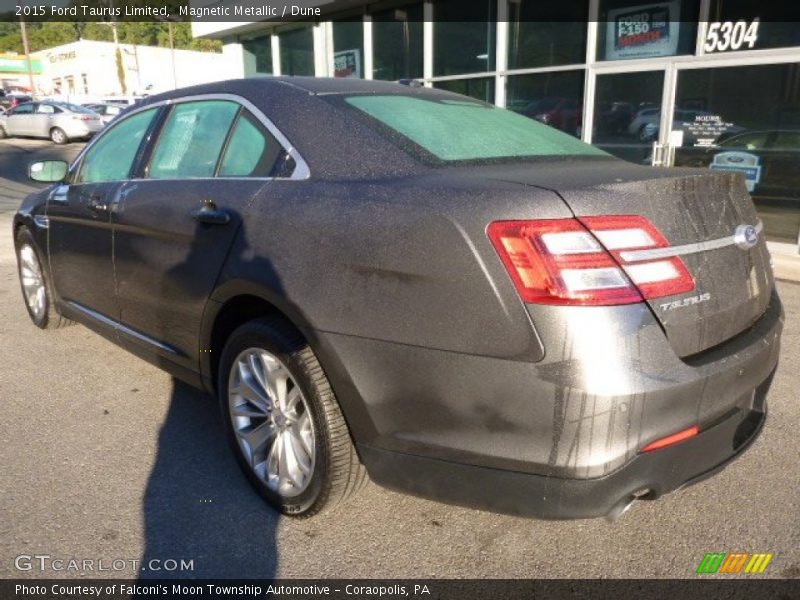 Magnetic Metallic / Dune 2015 Ford Taurus Limited