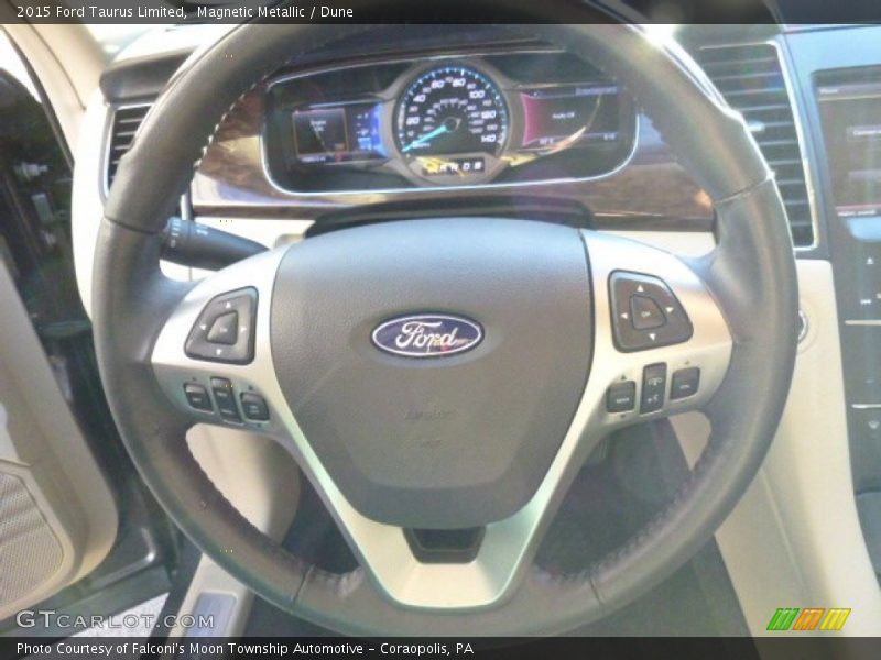 Magnetic Metallic / Dune 2015 Ford Taurus Limited