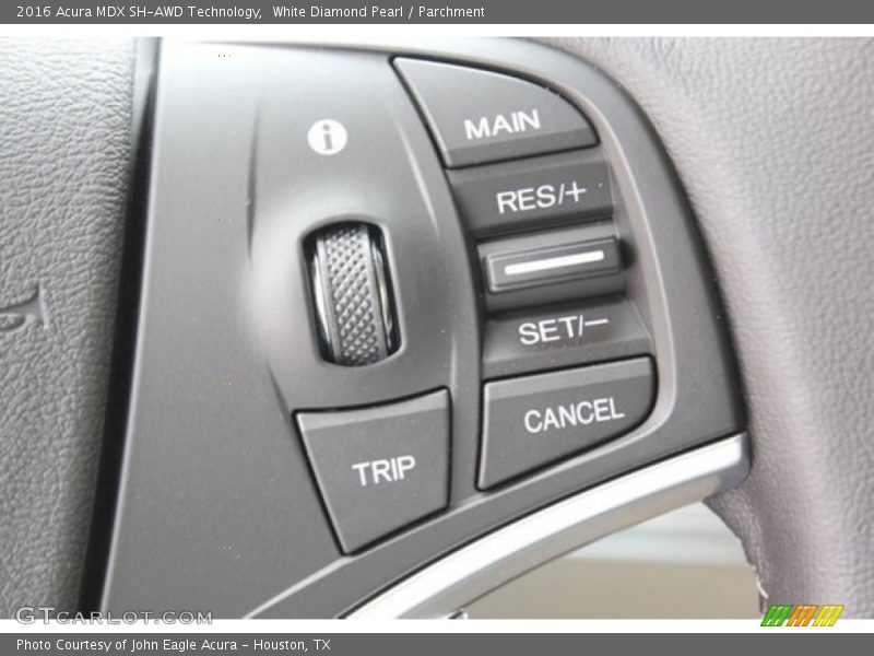 White Diamond Pearl / Parchment 2016 Acura MDX SH-AWD Technology