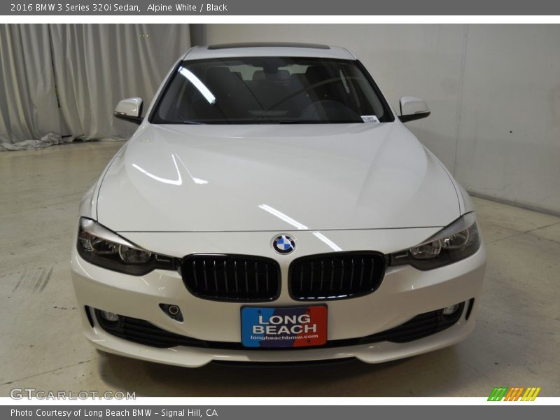 Alpine White / Black 2016 BMW 3 Series 320i Sedan