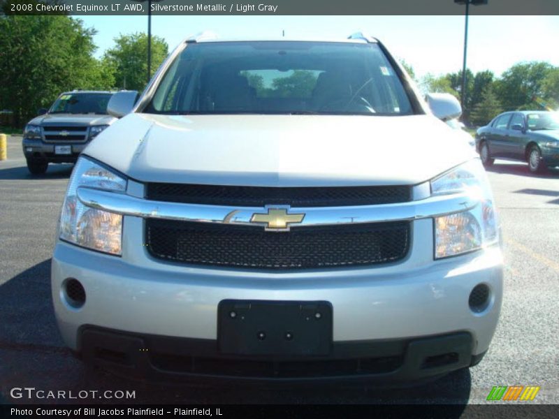 Silverstone Metallic / Light Gray 2008 Chevrolet Equinox LT AWD