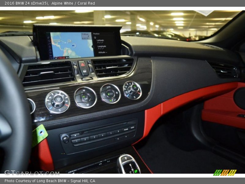 Controls of 2016 Z4 sDrive35i