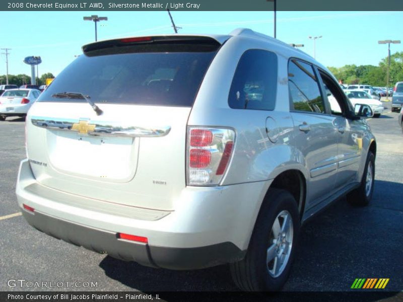 Silverstone Metallic / Light Gray 2008 Chevrolet Equinox LT AWD
