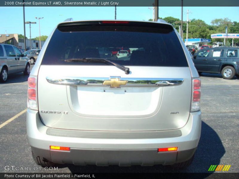 Silverstone Metallic / Light Gray 2008 Chevrolet Equinox LT AWD