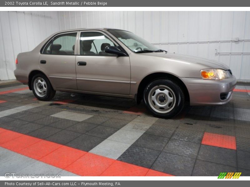 Sandrift Metallic / Pebble Beige 2002 Toyota Corolla LE