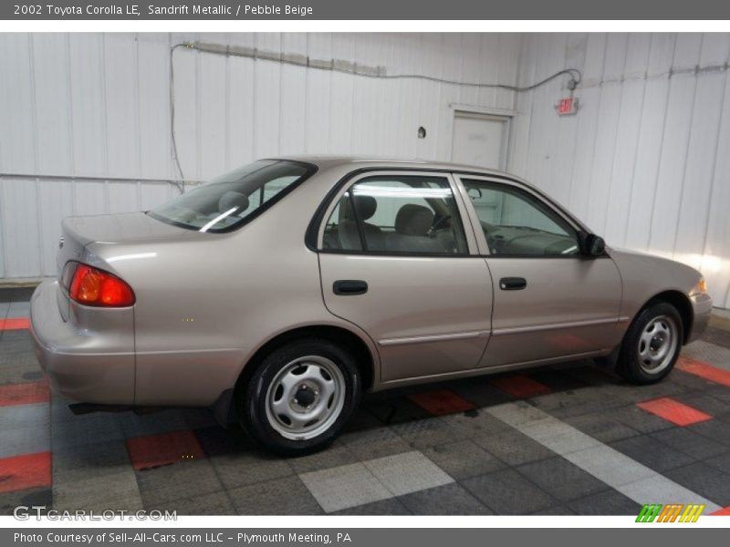 Sandrift Metallic / Pebble Beige 2002 Toyota Corolla LE
