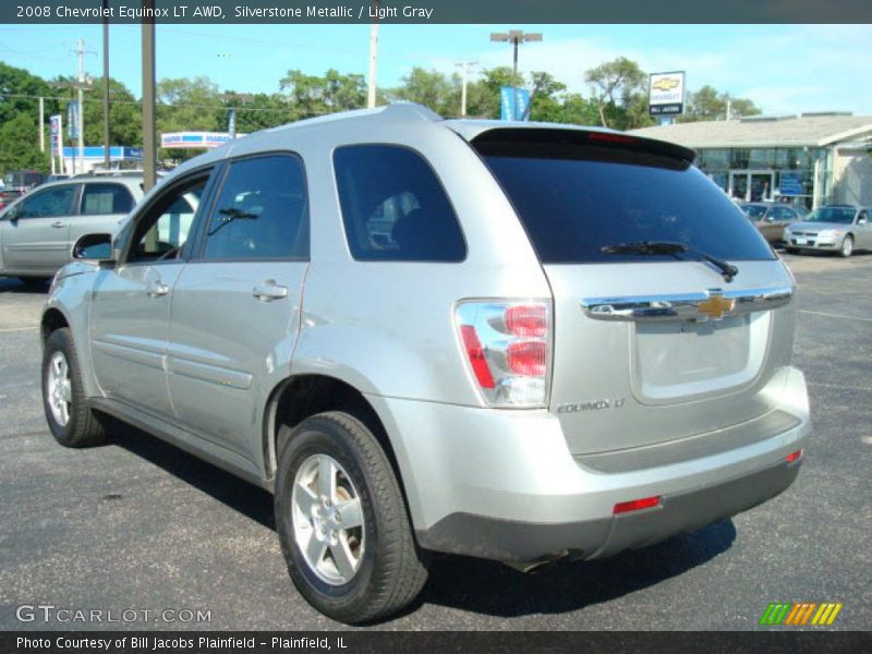 Silverstone Metallic / Light Gray 2008 Chevrolet Equinox LT AWD