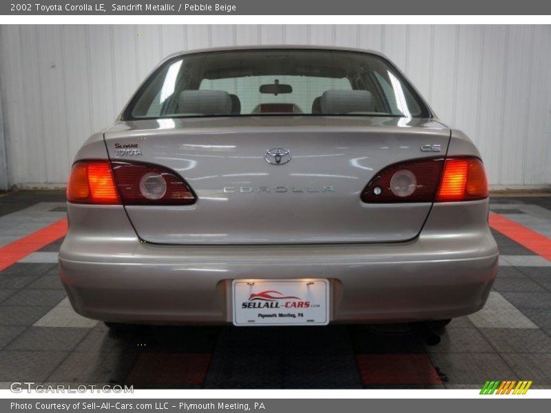 Sandrift Metallic / Pebble Beige 2002 Toyota Corolla LE