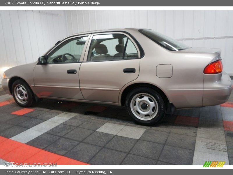 Sandrift Metallic / Pebble Beige 2002 Toyota Corolla LE
