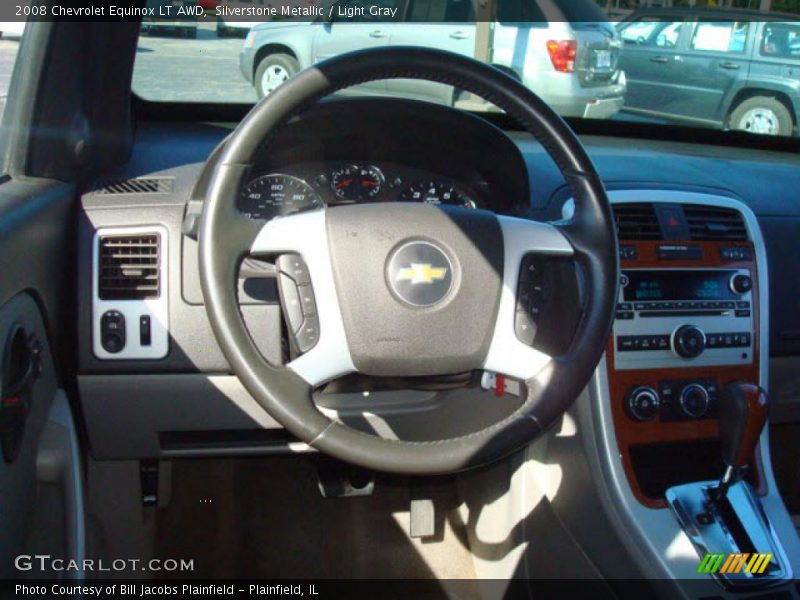 Silverstone Metallic / Light Gray 2008 Chevrolet Equinox LT AWD