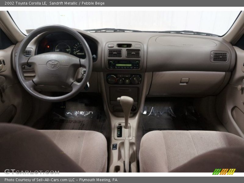  2002 Corolla LE Pebble Beige Interior