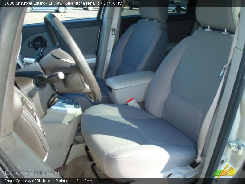 Silverstone Metallic / Light Gray 2008 Chevrolet Equinox LT AWD