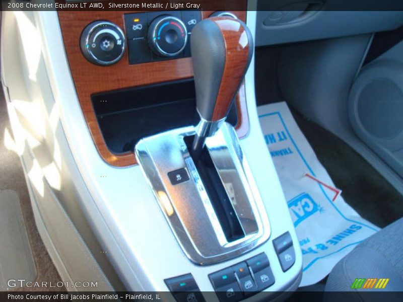 Silverstone Metallic / Light Gray 2008 Chevrolet Equinox LT AWD