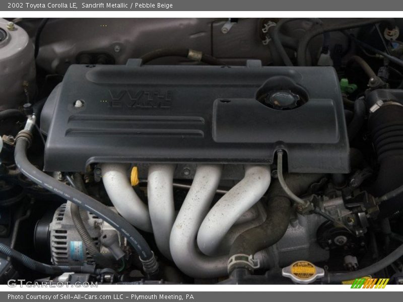  2002 Corolla LE Engine - 1.8 Liter DOHC 16-Valve 4 Cylinder