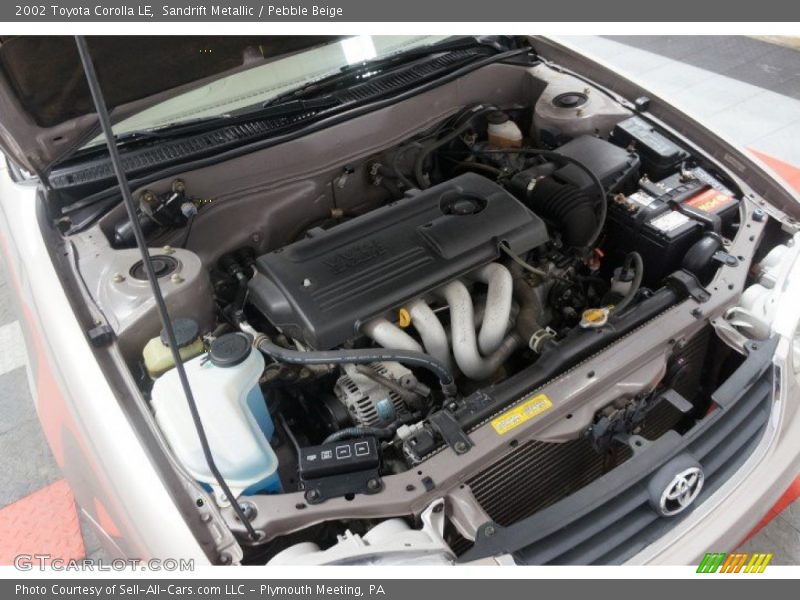  2002 Corolla LE Engine - 1.8 Liter DOHC 16-Valve 4 Cylinder