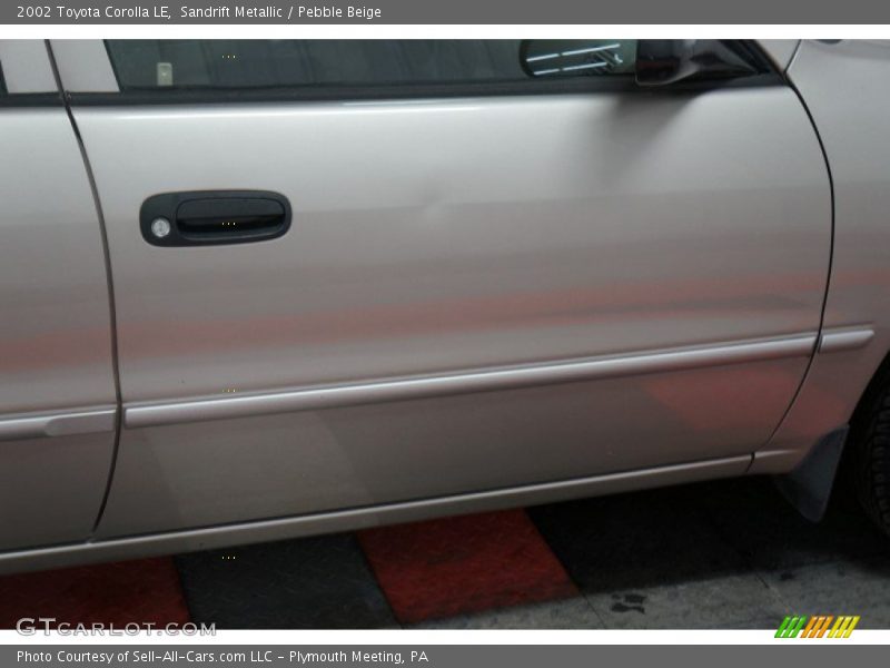 Sandrift Metallic / Pebble Beige 2002 Toyota Corolla LE